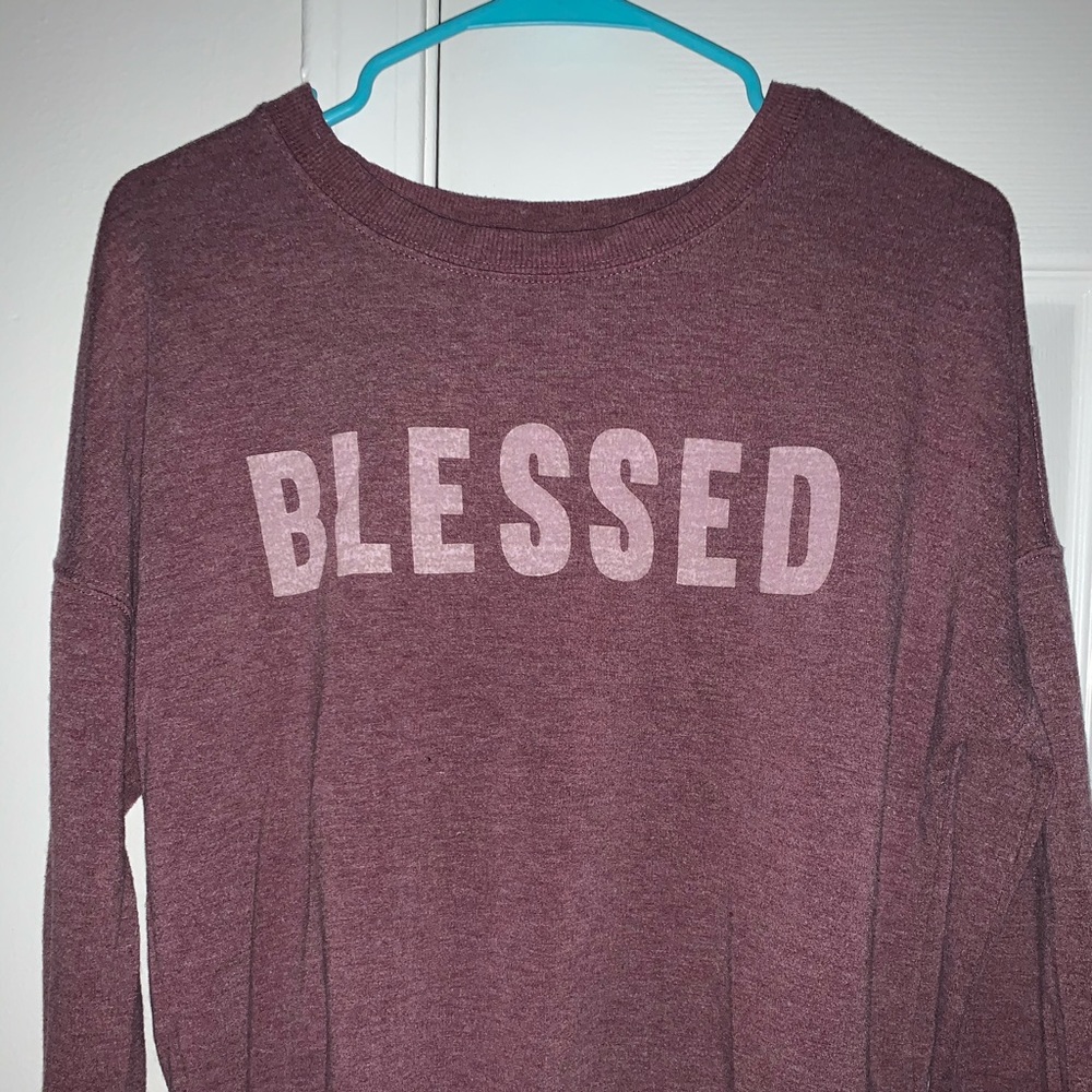 “BLESSED” sweatshirt